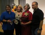 City of Torrance Arts Commission with Estelle DeRidder (second from right). Photo by Leslie Walker,