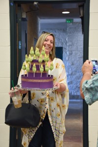 The Corpse Flower inspires creativity. Lindsay Brennan made (delicious!) Corpse Flower Cake Pops and brought them to Jim Folsom's Orchid Lecture for BAGSC members.