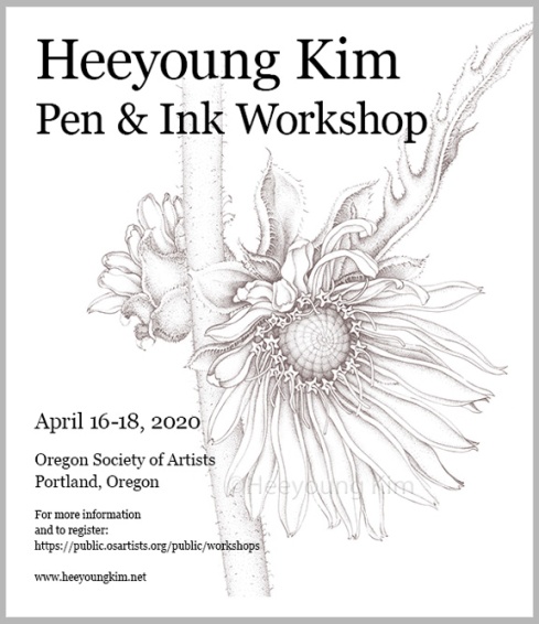 Heeyoung Kim Pen & Ink Workshop